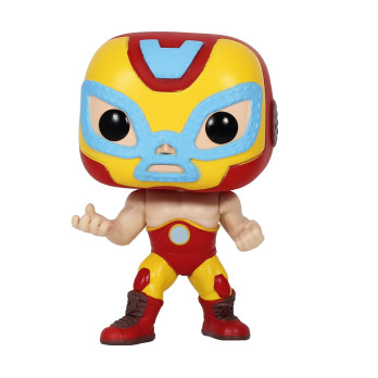 Фигурка Funko POP! Bobble Marvel Luchadores Iron Man