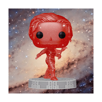 Фигурка Funko POP! Art Series Bobble Marvel Infinity Saga Black Widow Red With Case