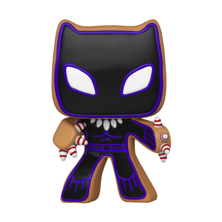 Фигурка Funko POP! Bobble Marvel Holiday Gingerbread Black Panther