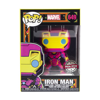 Фигурка Funko POP! Bobble Marvel Iron Man Black Light