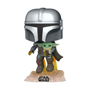 Фигурка Funko POP! Bobble Star Wars Mandalorian Mandalorian With The Child