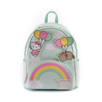 Рюкзак Loungefly Pusheen x Hello Kitty Balloons & Rainbow