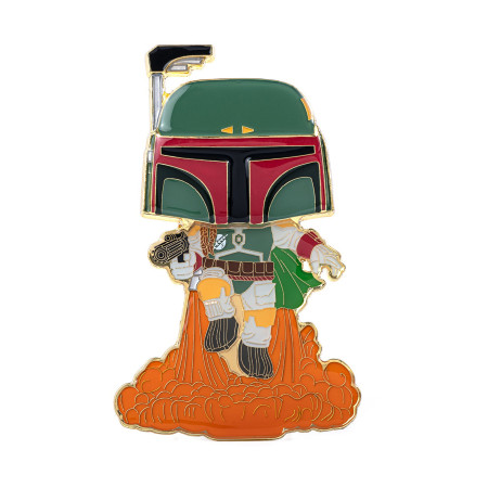 Значок Funko POP! Pin Star Wars Boba Fett Flying