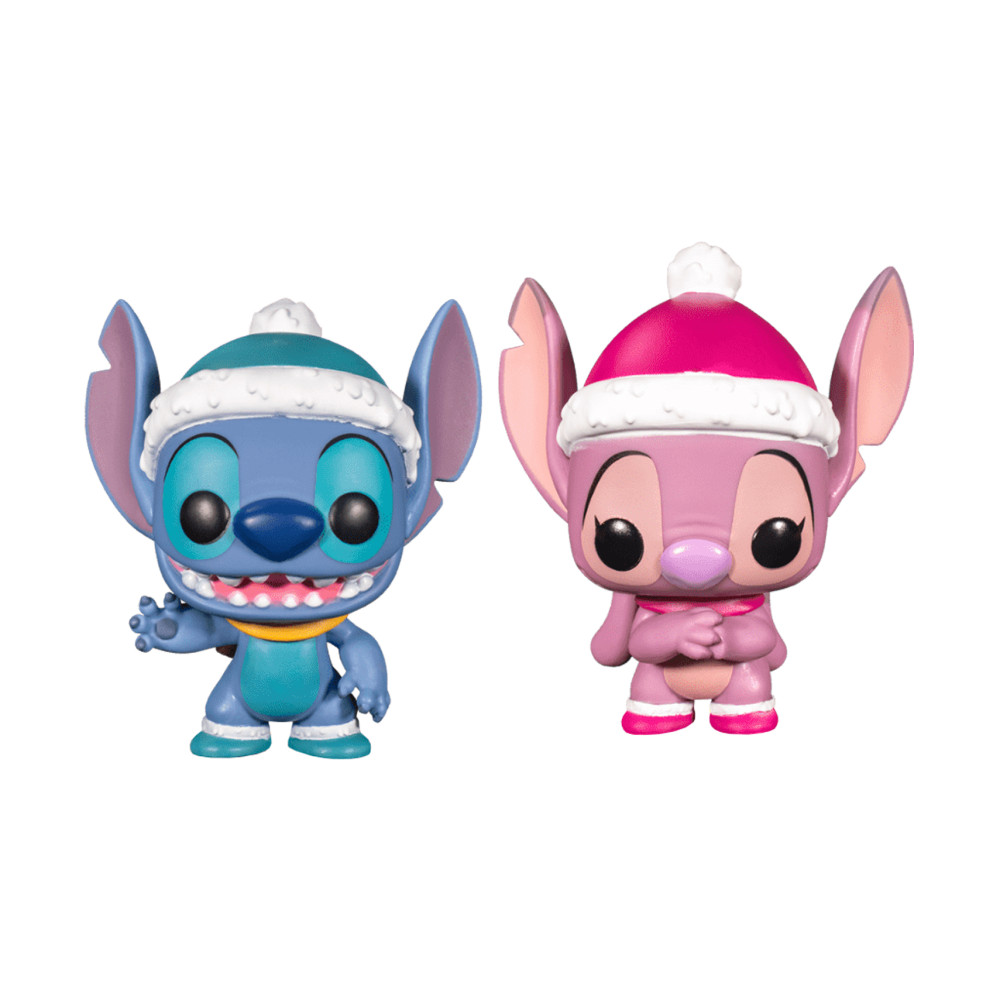 Funko POP! Disney Lilo & Stitch Winter Stitch & Angel Vinyl Set Hot To –