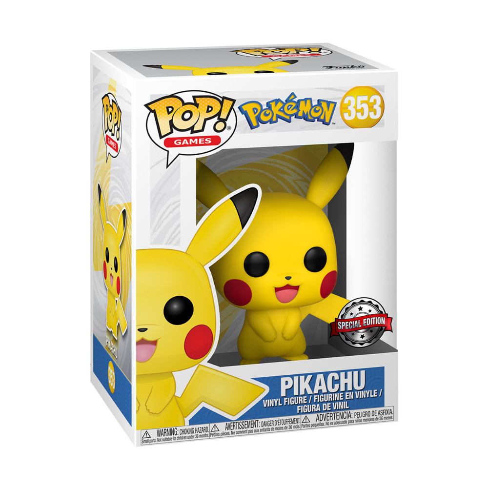 Фигурка Funko POP! Games Pokemon Pikachu Fun25492154 от Funko за 2 399 руб.  Купить на сайте официального дистрибьютора Funko