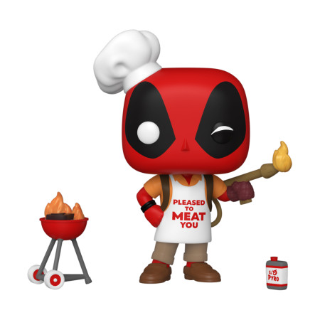 Фигурка Funko POP! Bobble Marvel Deadpool 30th Backyard Griller Deadpool