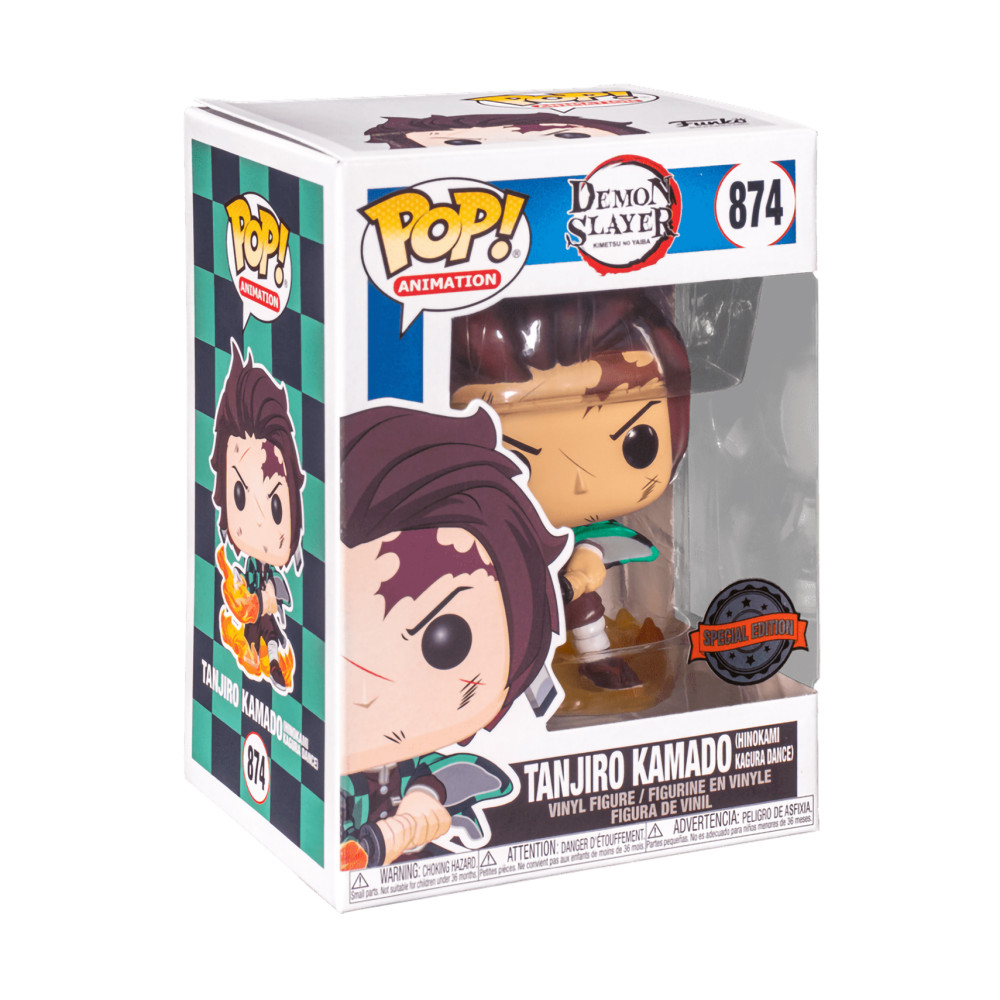 Фигурка Funko POP! Animation Demon Slayer Tanjiro Kamado Hinokami Kagura  Dance Fun25491498 от Funko за 1 999 руб. Купить на сайте официального  дистрибьютора Funko