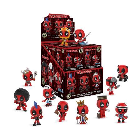 Фигурка-сюрприз Funko Mystery Minis Marvel Deadpool Playtime