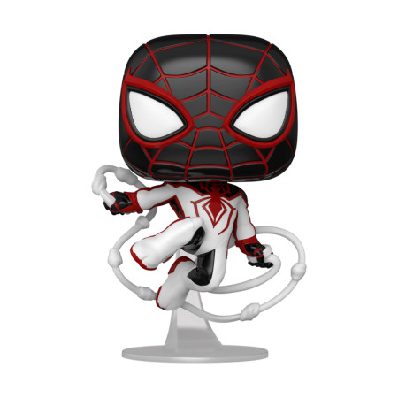 Фигурка Funko POP! Bobble Marvel Games Miles Morales Miles T.R.A.C.K. Suit