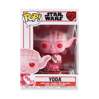 Фигурка Funko POP! Bobble Star Wars Valentines Yoda With Heart