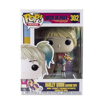 Фигурка Funko POP! Heroes DC Birds of Prey Harley Quinn Caution Tape