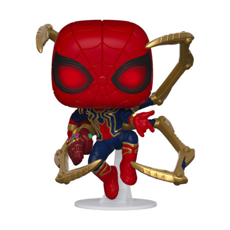 Фигурка Funko POP! Bobble Marvel Avengers Endgame Iron Spider with NanoGauntlet 