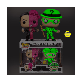 Фигурка Funko POP! Heroes DC Batman 1995 TwoFace & Riddler GW