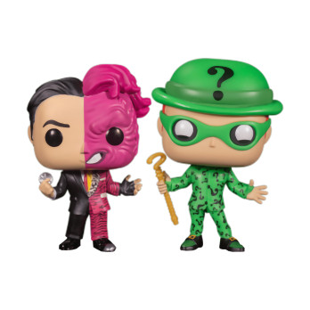 Фигурка Funko POP! Heroes DC Batman 1995 TwoFace & Riddler GW