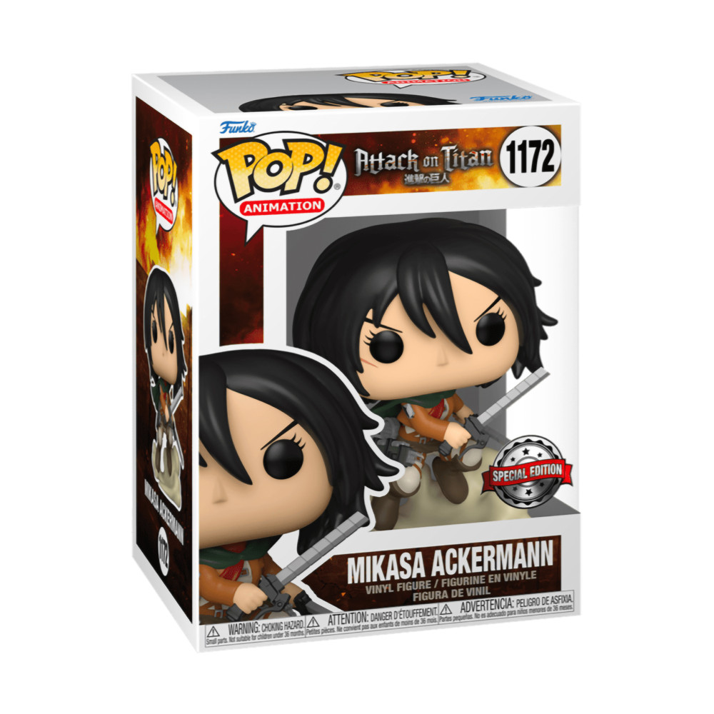 Фигурка Funko POP! Animation Attack on Titan Mikasa Ackermann Fun60925 от  Funko за 2 499 руб. Купить на сайте официального дистрибьютора Funko