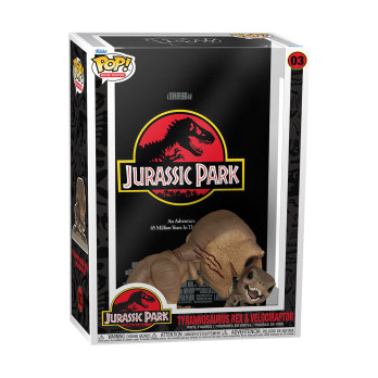 Фигурка Funko POP! Movie Posters Jurassic Park Tyrannosaurus Rex & Velociraptor