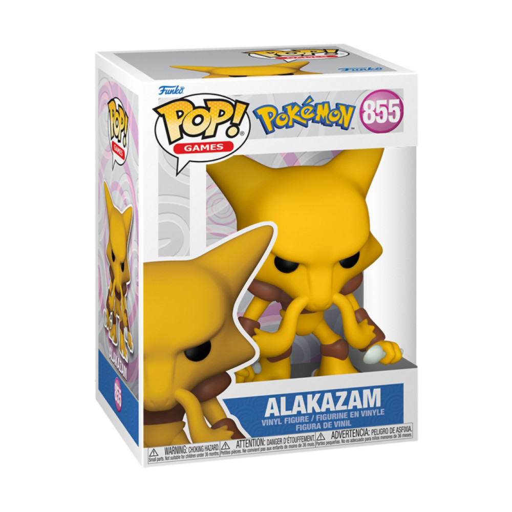 Фигурка Funko POP! Games Pokemon Alakazam Fun59343 от Funko за 1 899 руб.  Купить на сайте официального дистрибьютора Funko