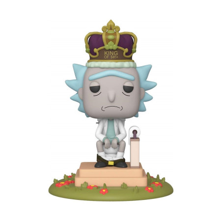 Фигурка Funko POP! Deluxe Rick & Morty King of $#!+ with Sound