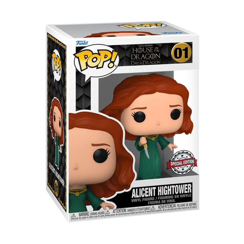 Фигурка Funko POP! TV HOTD Alicent Highwater with Dagger Fun65331 от Funko  за 2 399 руб. Купить на сайте официального дистрибьютора Funko