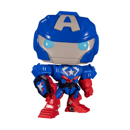 Фигурка Funko POP! Bobble Marvel Avengers Mech Strike Captain America 10"