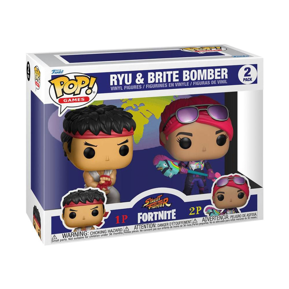 Фигурка Funko POP! Games Fortnite Ryu & Brite Bomber