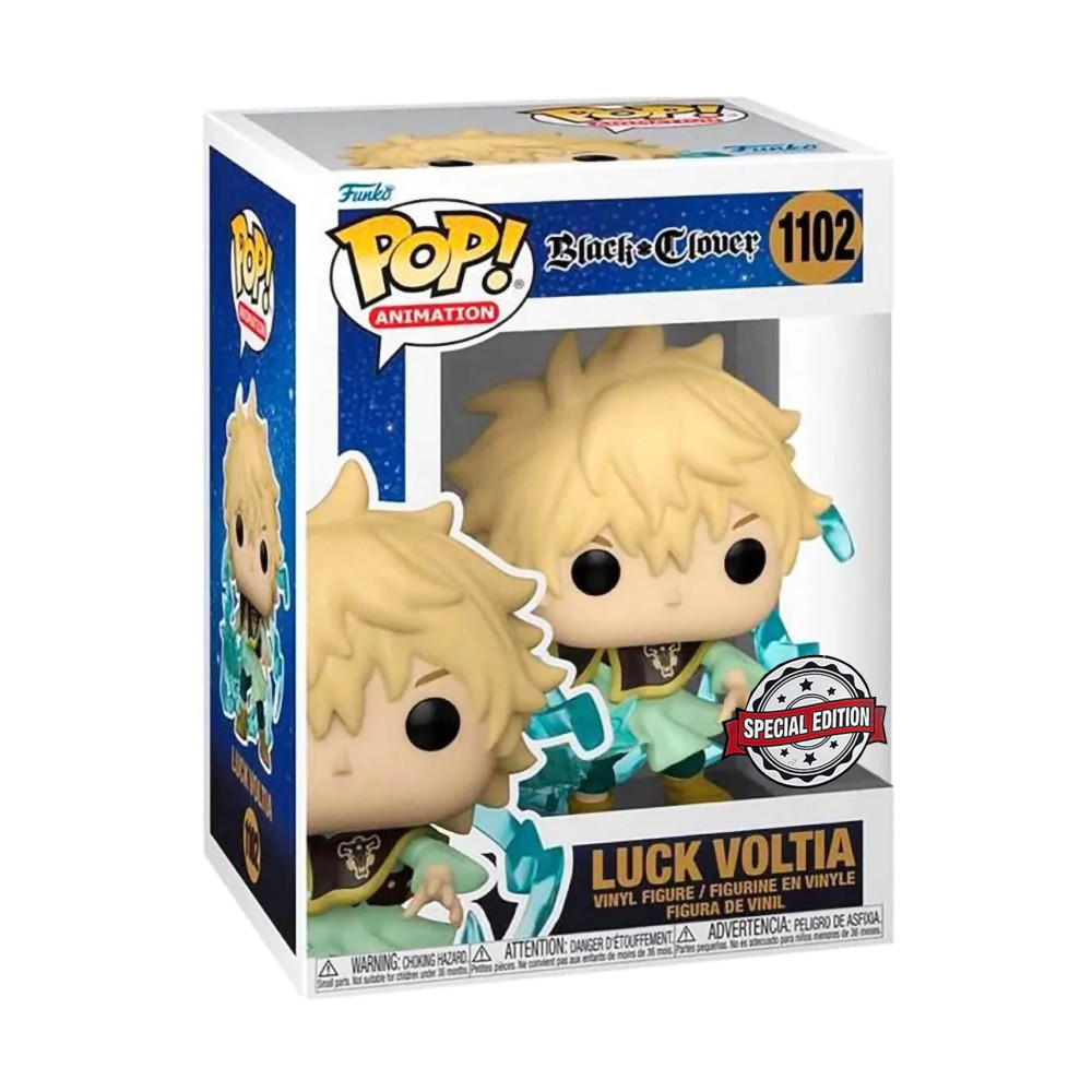 Фигурка Funko POP! Animation Black Clover Luck Voltia Fun60707 от Funko за  2 499 руб. Купить на сайте официального дистрибьютора Funko