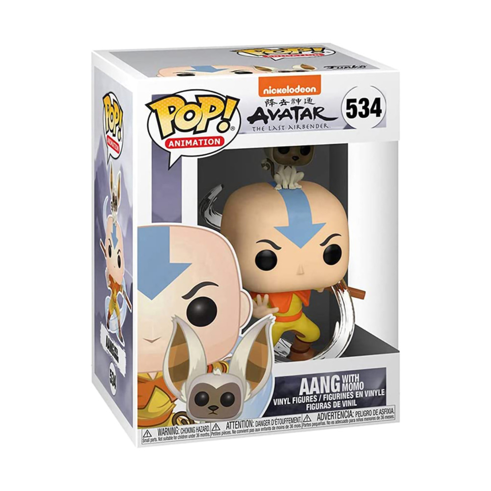 Фигурка Funko POP! Animation Avatar The Last Airbender Aang with Momo  Fun36463 от Funko за 1 899 руб. Купить на сайте официального дистрибьютора  Funko