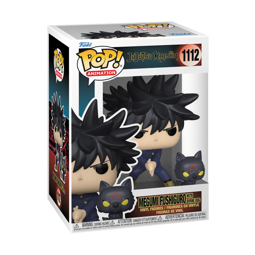 Фигурка Funko POP! Animation Jujutsu Kaisen Megumi Fushiguro with Divine  Dog Fun61360 от Funko за 2 199 руб. Купить на сайте официального  дистрибьютора Funko