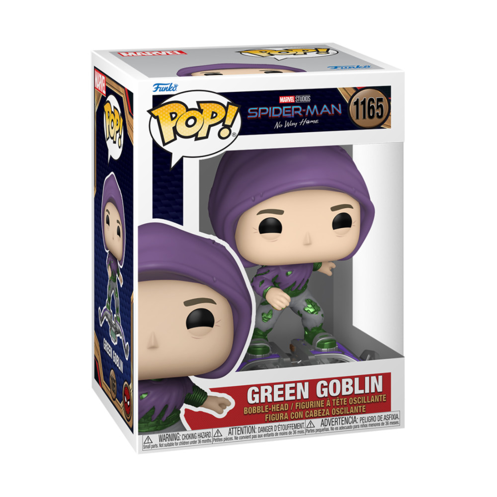 Фигурка Funko POP! Bobble Marvel Spider-Man No Way Home Green Goblin  Fun67605 от Funko за 1 999 руб. Купить на сайте официального дистрибьютора  Funko