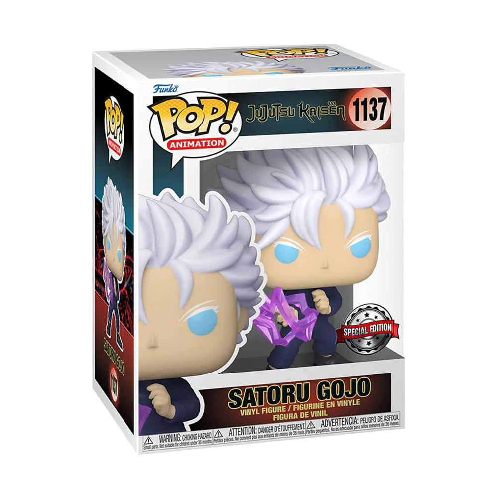 Фигурка Funko POP! Animation Jujutsu Kaisen Satoro Gojo Hollow Purple  Fun63142 от Funko за 2 299 руб. Купить на сайте официального дистрибьютора  Funko