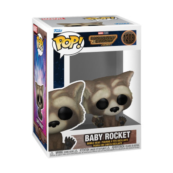 Фигурка Funko POP! Bobble Marvel Guardians Of The Galaxy 3 Baby Rocket
