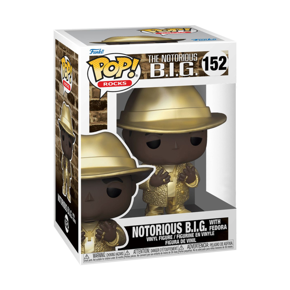 Фигурка Funko POP! Rocks Notorious B.I.G. with Fedora GD NYCC22