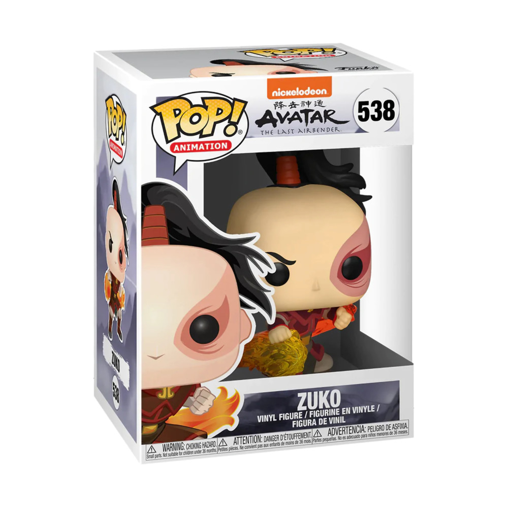 Фигурка Funko POP! Animation Avatar The Last Airbender Zuko w/Chase  Fun36466 от Funko за 1 899 руб. Купить на сайте официального дистрибьютора  Funko