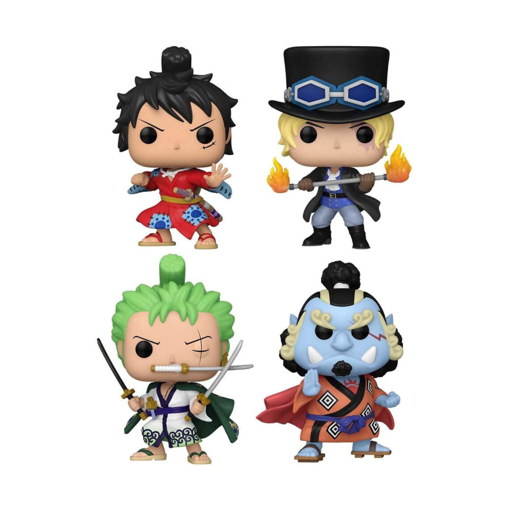 Фигурка Funko POP! Animation One Piece Luffytaro, Sabo, Roronoa Zoro, Jinbe