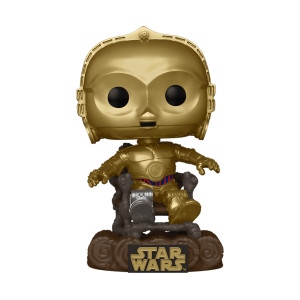 Фигурка Funko POP! Bobble Star Wars Ep 6 RotJ 40th C-3PO in Chair