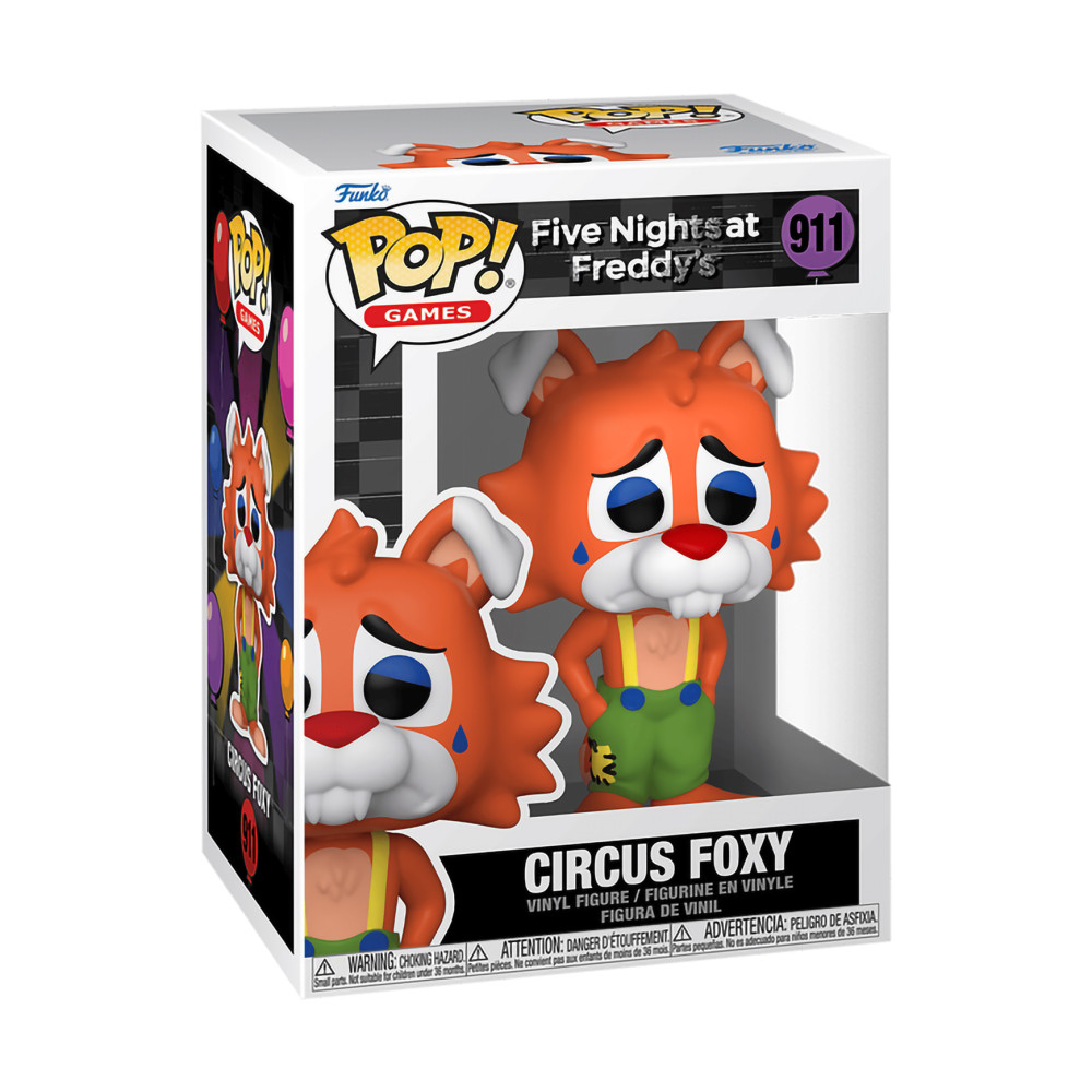 Фигурка Funko POP! Games FNAF Balloon Circus Circus Foxy Fun67629 от Funko  за 2 199 руб. Купить на сайте официального дистрибьютора Funko