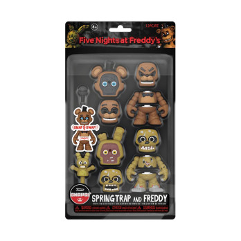 Фигурка Funko Vinyl SNAPS! FNAF Springtrap & Freddy