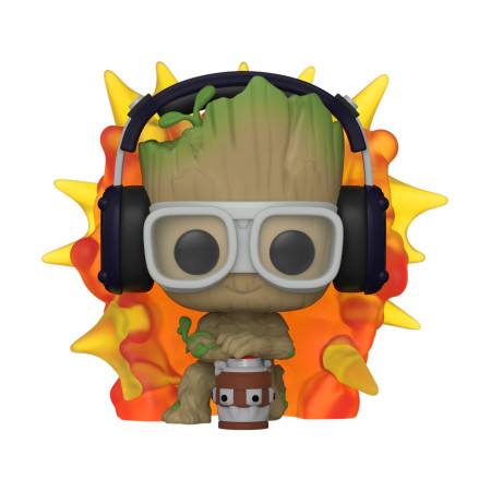 Фигурка Funko POP! Bobble Marvel I Am Groot Groot With Detonator