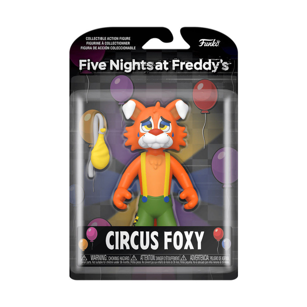 Фигурка Funko Action Figure FNAF Balloon Circus Circus Foxy Fun67623 от  Funko за 2 899 руб. Купить на сайте официального дистрибьютора Funko