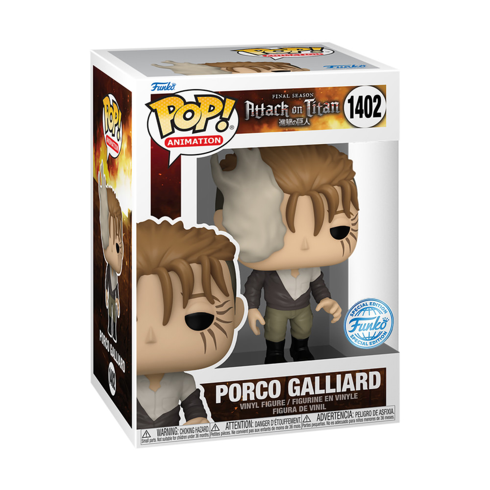 Фигурка Funko POP! Animation Attack on Titan S4 Porco Galliard Fun71251 от  Funko за 2 399 руб. Купить на сайте официального дистрибьютора Funko