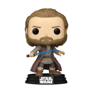 Фигурка Funko POP! Bobble Star Wars Obi-Wan Kenobi S2 Obi-Wan Kenobi Battle Pose