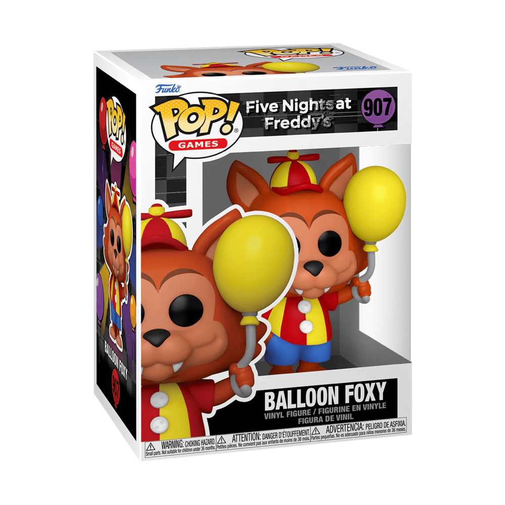 Фигурка Funko POP! Games FNAF Balloon Circus Balloon Foxy Fun67627 от Funko  за 2 199 руб. Купить на сайте официального дистрибьютора Funko