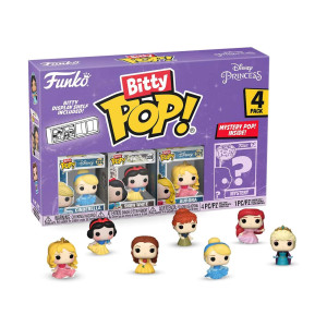 Фигурка Funko Bitty POP! Disney Princess S3 Cinderella+Snow White+Aurora+Mystery