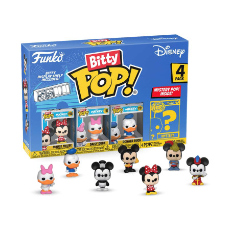 Фигурка Funko Bitty POP! Disney S2 Minnie Mouse+Daisy Duck+Donald Duck+Mystery