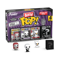 Фигурка Funko Bitty POP! Disney TNBC S3 Sally+Jack Skellington+Zero+Mystery