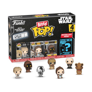 Фигурка Funko Bitty POP! Star Wars S1 Luke+Obi-Wan Kenobi+Jawa+Mystery