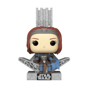 Фигурка Funko POP! Deluxe Bobble Star Wars Mandalorian S9 Bo-Katan Kryze on Throne