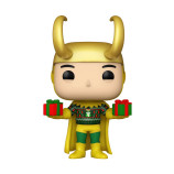 Фигурка Funko POP! Bobble Marvel Holiday Loki with Sweater MT