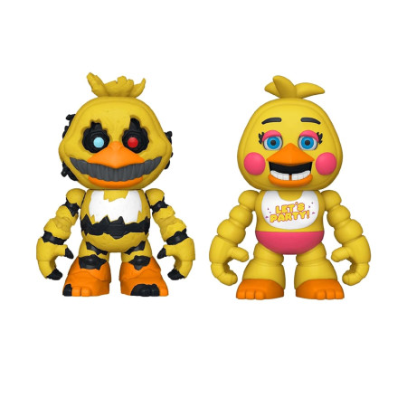 Фигурка Funko Vinyl SNAPS! FNAF Toy Chica and Nightmare Chica