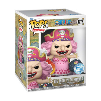 Фигурка Funko POP! Animation One Piece Big Mom with Homies 6"